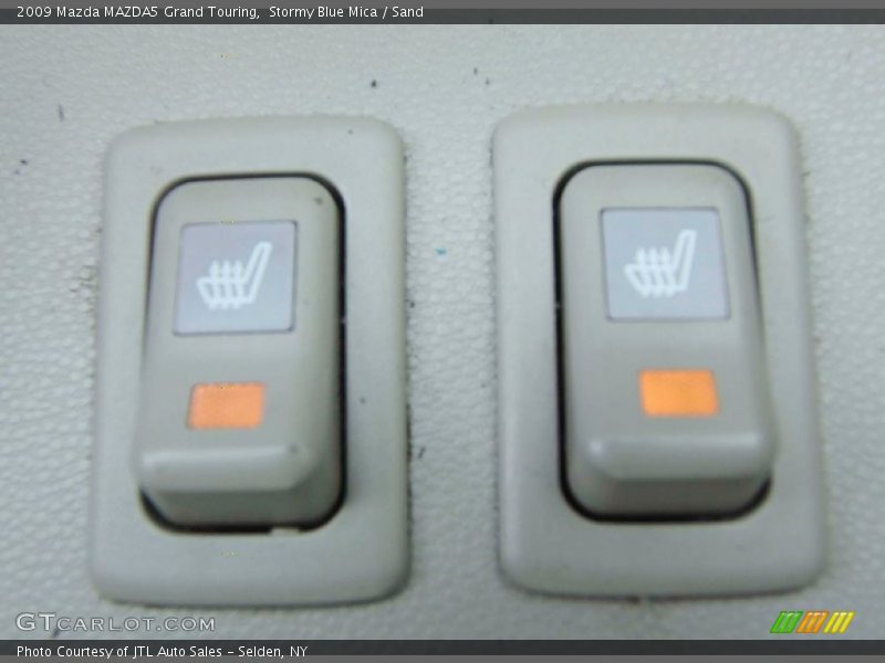 Stormy Blue Mica / Sand 2009 Mazda MAZDA5 Grand Touring