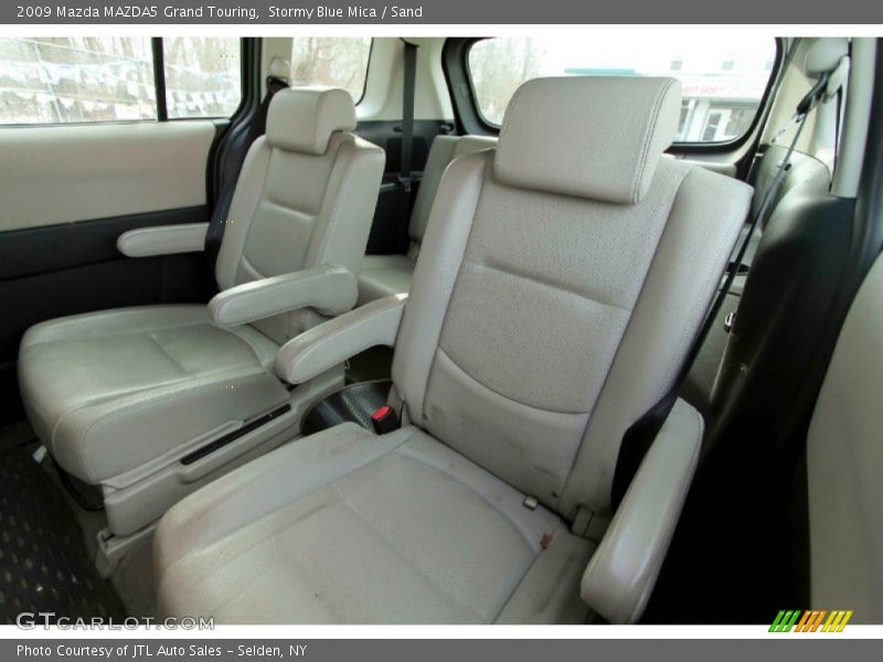 Stormy Blue Mica / Sand 2009 Mazda MAZDA5 Grand Touring