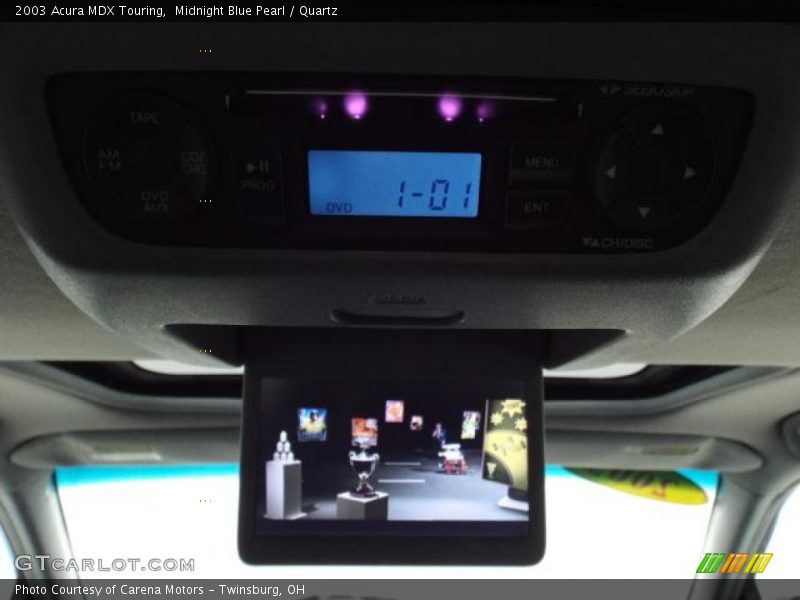 Midnight Blue Pearl / Quartz 2003 Acura MDX Touring