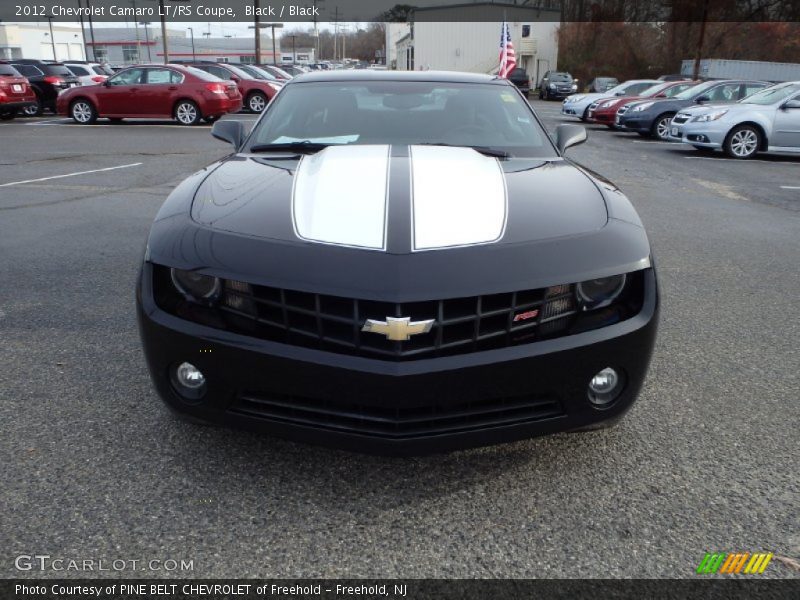 Black / Black 2012 Chevrolet Camaro LT/RS Coupe