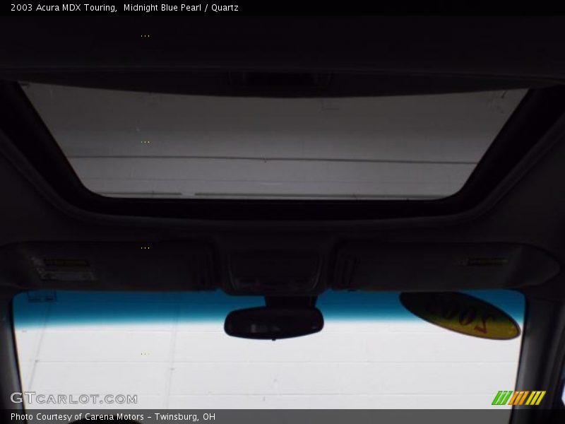 Midnight Blue Pearl / Quartz 2003 Acura MDX Touring