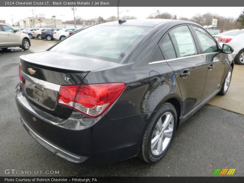 Black Granite Metallic / Jet Black 2014 Chevrolet Cruze LT