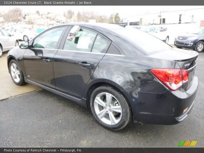 Black Granite Metallic / Jet Black 2014 Chevrolet Cruze LT