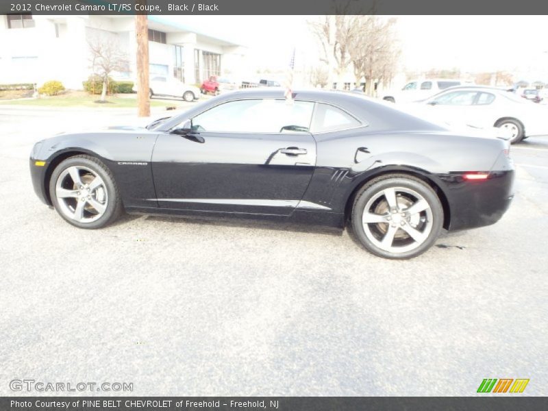 Black / Black 2012 Chevrolet Camaro LT/RS Coupe