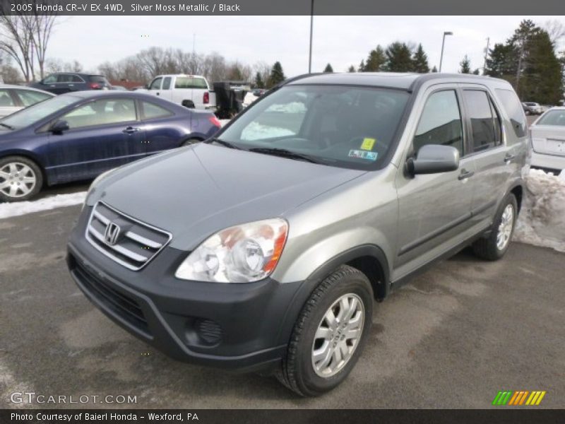 Silver Moss Metallic / Black 2005 Honda CR-V EX 4WD