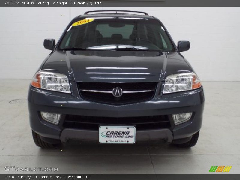 Midnight Blue Pearl / Quartz 2003 Acura MDX Touring