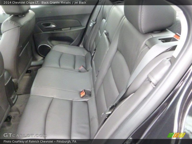 Black Granite Metallic / Jet Black 2014 Chevrolet Cruze LT