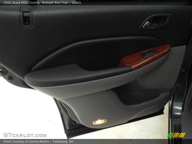 Midnight Blue Pearl / Quartz 2003 Acura MDX Touring