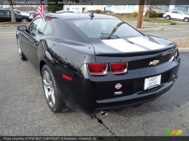 Black / Black 2012 Chevrolet Camaro LT/RS Coupe