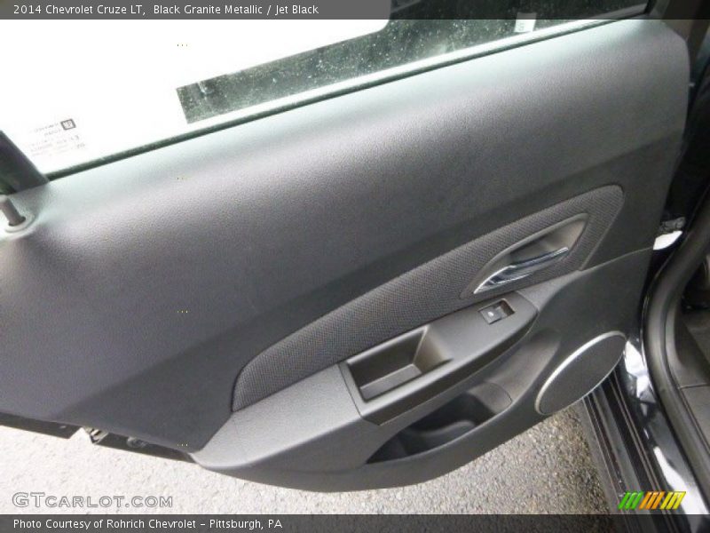 Black Granite Metallic / Jet Black 2014 Chevrolet Cruze LT