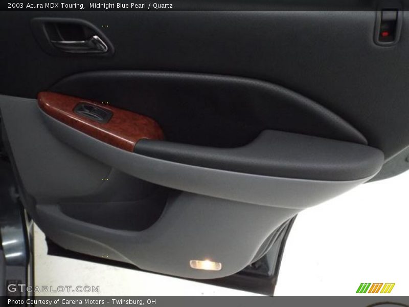 Midnight Blue Pearl / Quartz 2003 Acura MDX Touring