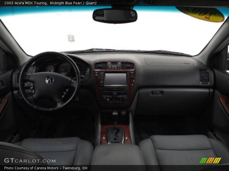 Midnight Blue Pearl / Quartz 2003 Acura MDX Touring