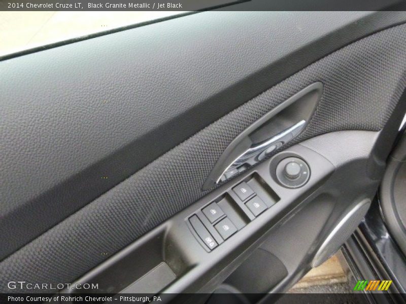 Black Granite Metallic / Jet Black 2014 Chevrolet Cruze LT