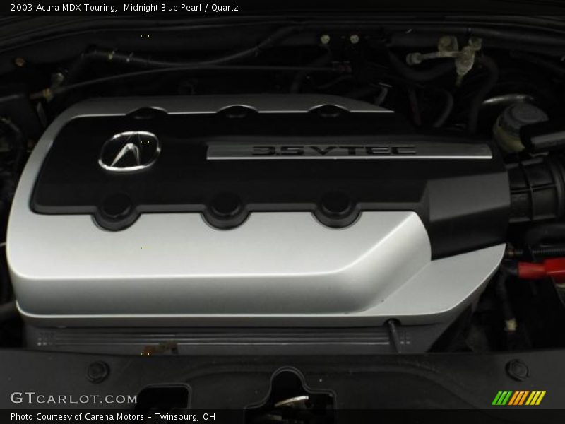 Midnight Blue Pearl / Quartz 2003 Acura MDX Touring