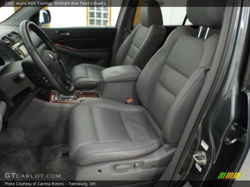 Midnight Blue Pearl / Quartz 2003 Acura MDX Touring