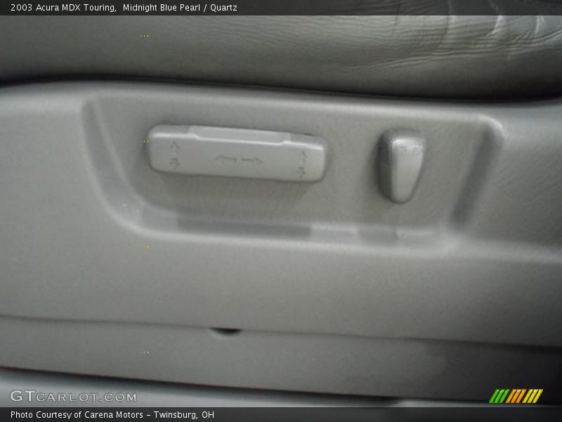 Midnight Blue Pearl / Quartz 2003 Acura MDX Touring