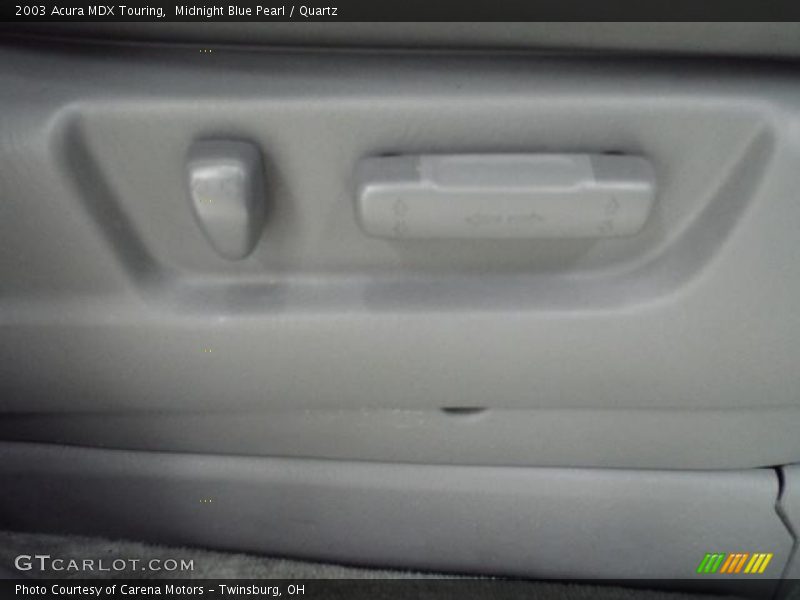 Midnight Blue Pearl / Quartz 2003 Acura MDX Touring