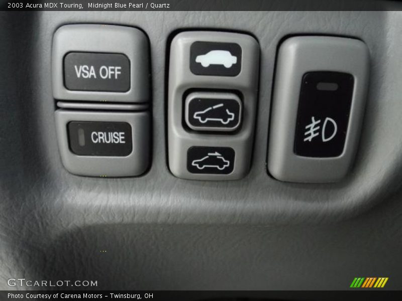 Midnight Blue Pearl / Quartz 2003 Acura MDX Touring
