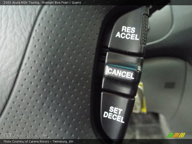 Midnight Blue Pearl / Quartz 2003 Acura MDX Touring