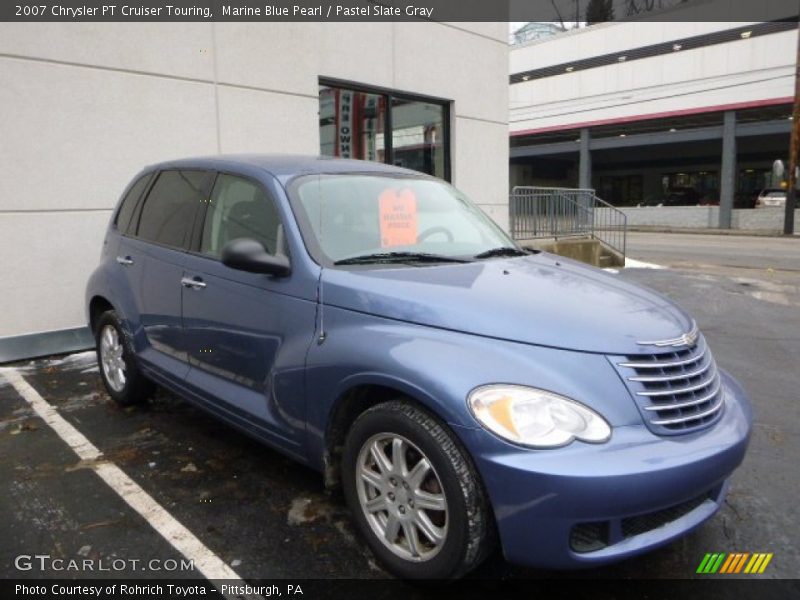 Marine Blue Pearl / Pastel Slate Gray 2007 Chrysler PT Cruiser Touring
