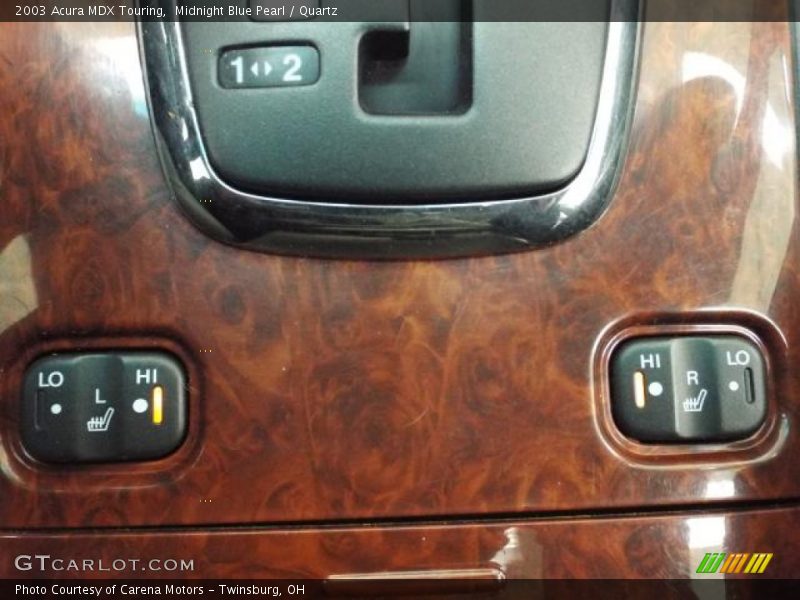 Midnight Blue Pearl / Quartz 2003 Acura MDX Touring