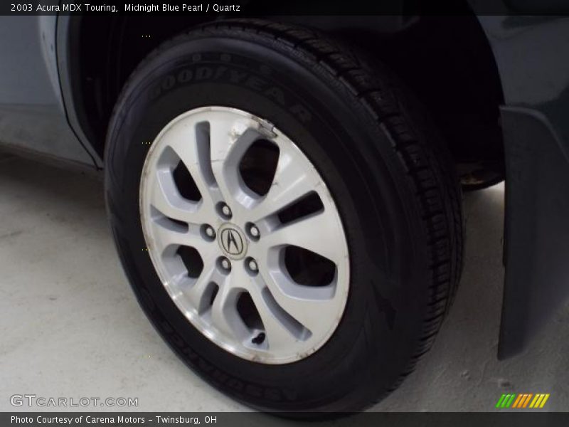Midnight Blue Pearl / Quartz 2003 Acura MDX Touring