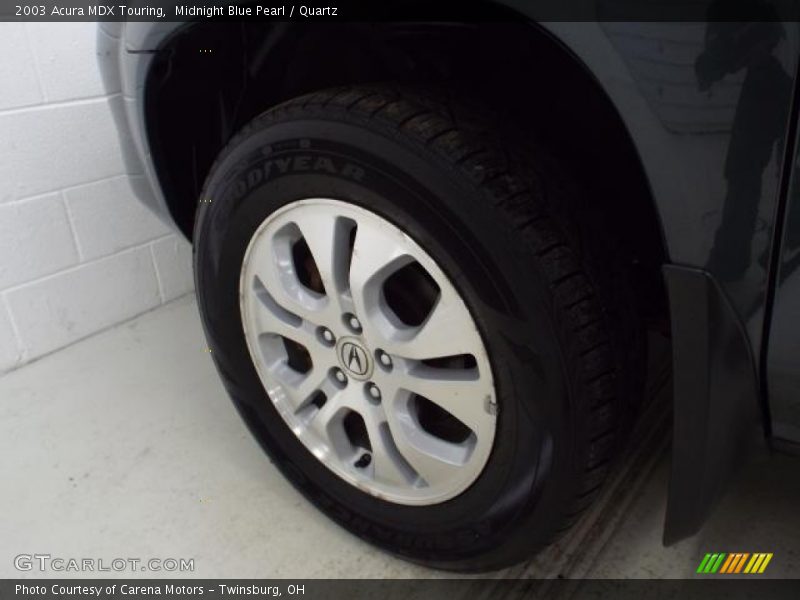 Midnight Blue Pearl / Quartz 2003 Acura MDX Touring