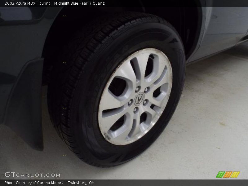 Midnight Blue Pearl / Quartz 2003 Acura MDX Touring