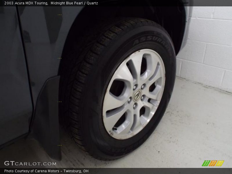 Midnight Blue Pearl / Quartz 2003 Acura MDX Touring