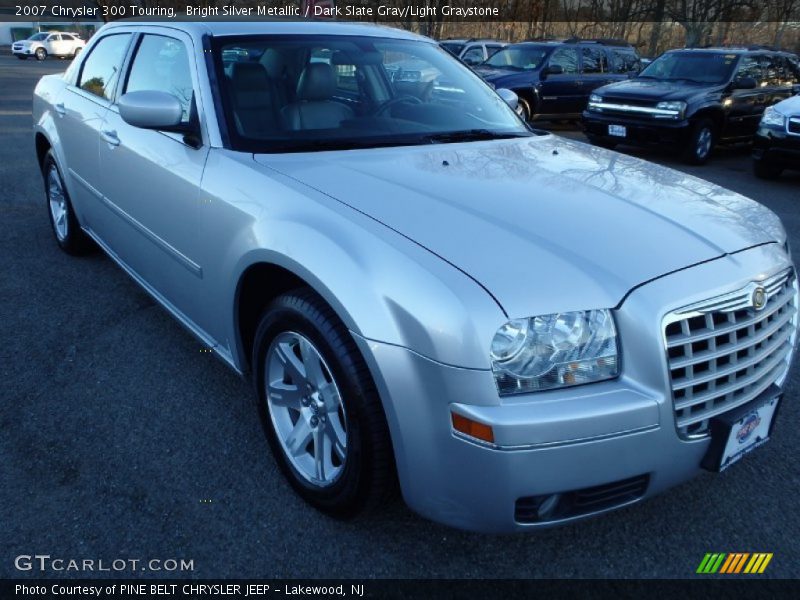 Bright Silver Metallic / Dark Slate Gray/Light Graystone 2007 Chrysler 300 Touring