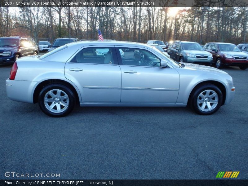Bright Silver Metallic / Dark Slate Gray/Light Graystone 2007 Chrysler 300 Touring