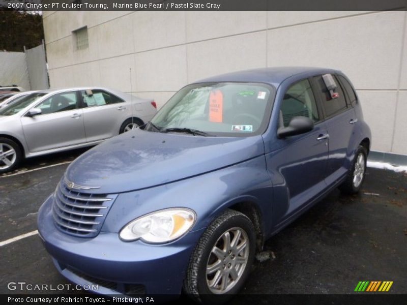 Marine Blue Pearl / Pastel Slate Gray 2007 Chrysler PT Cruiser Touring
