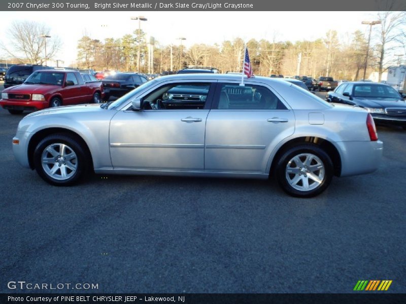 Bright Silver Metallic / Dark Slate Gray/Light Graystone 2007 Chrysler 300 Touring