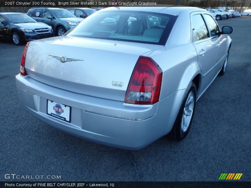 Bright Silver Metallic / Dark Slate Gray/Light Graystone 2007 Chrysler 300 Touring