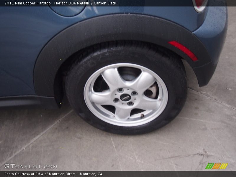 Horizon Blue Metallic / Carbon Black 2011 Mini Cooper Hardtop
