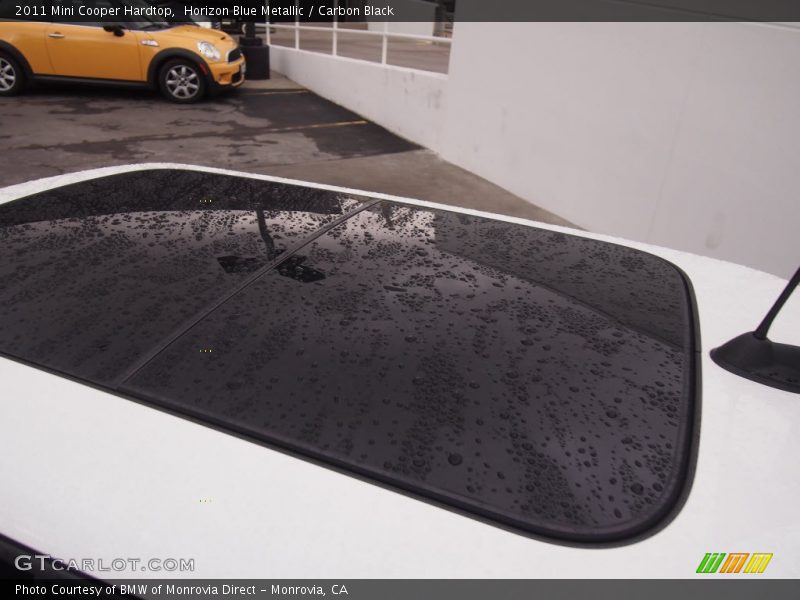 Horizon Blue Metallic / Carbon Black 2011 Mini Cooper Hardtop