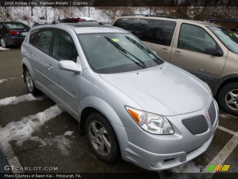 Platinum Metallic / Graphite 2005 Pontiac Vibe