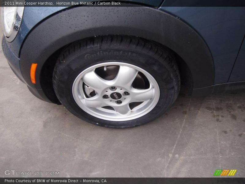 Horizon Blue Metallic / Carbon Black 2011 Mini Cooper Hardtop