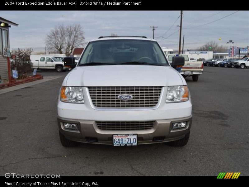Oxford White / Medium Parchment 2004 Ford Expedition Eddie Bauer 4x4