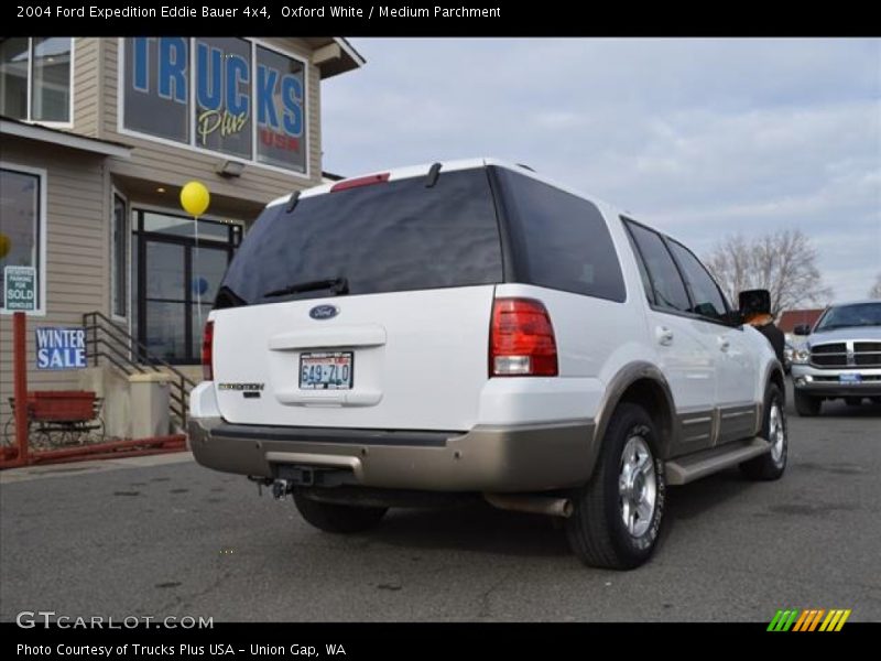 Oxford White / Medium Parchment 2004 Ford Expedition Eddie Bauer 4x4