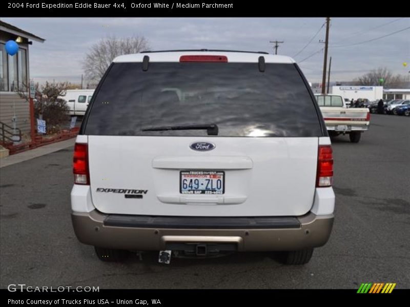 Oxford White / Medium Parchment 2004 Ford Expedition Eddie Bauer 4x4