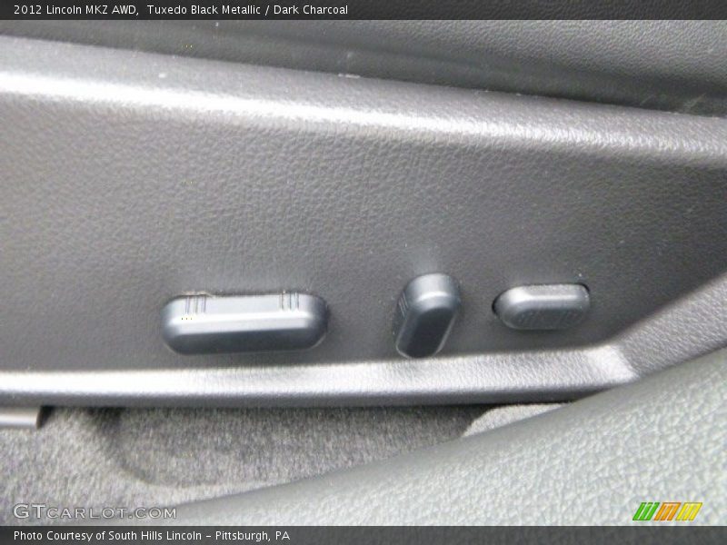 Tuxedo Black Metallic / Dark Charcoal 2012 Lincoln MKZ AWD