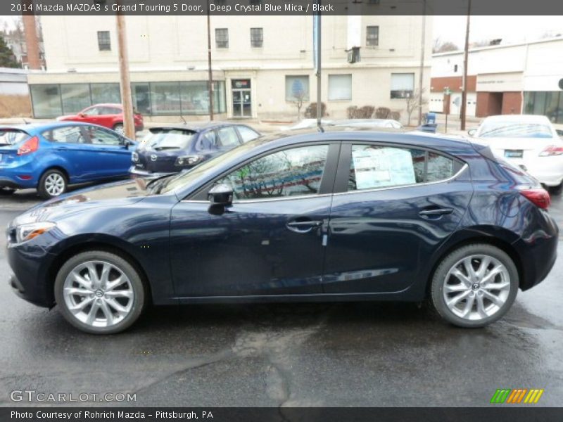  2014 MAZDA3 s Grand Touring 5 Door Deep Crystal Blue Mica