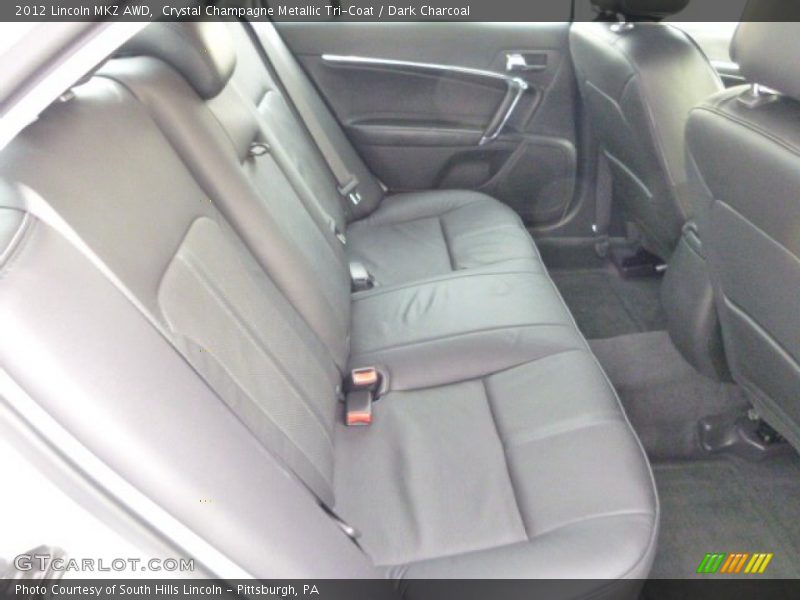 Crystal Champagne Metallic Tri-Coat / Dark Charcoal 2012 Lincoln MKZ AWD