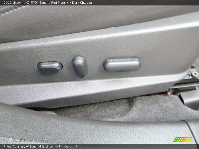 Sangria Red Metallic / Dark Charcoal 2010 Lincoln MKZ FWD