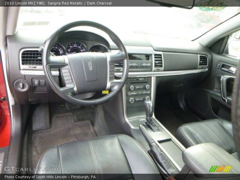 Sangria Red Metallic / Dark Charcoal 2010 Lincoln MKZ FWD