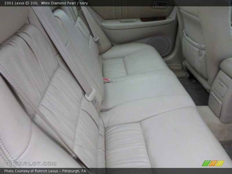 White Diamond Pearl / Ivory 2001 Lexus ES 300