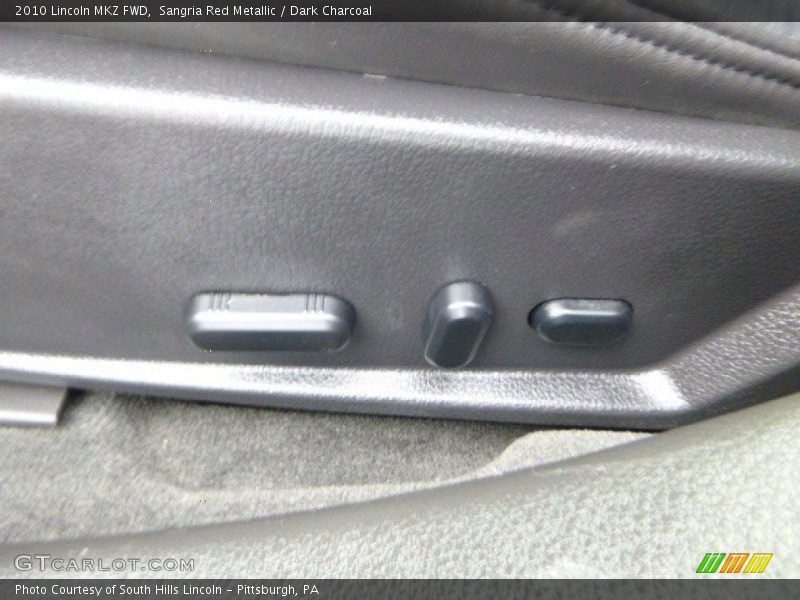 Sangria Red Metallic / Dark Charcoal 2010 Lincoln MKZ FWD