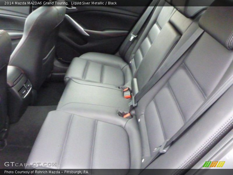 Liquid Siver Metallic / Black 2014 Mazda MAZDA6 Grand Touring
