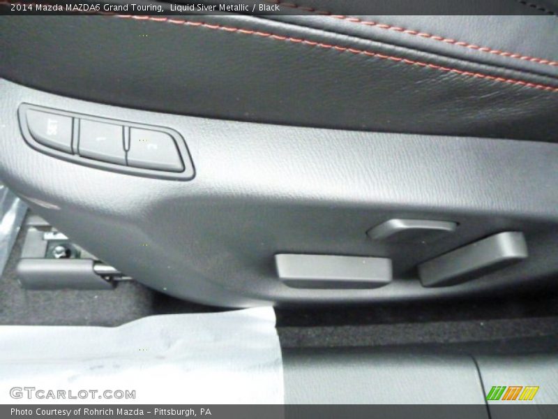 Liquid Siver Metallic / Black 2014 Mazda MAZDA6 Grand Touring